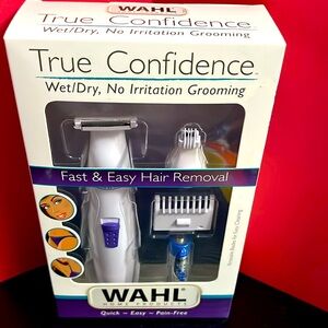 Wahl Ladies wet/dry razor. Reusable blades. Perfect for anywhere! NWT